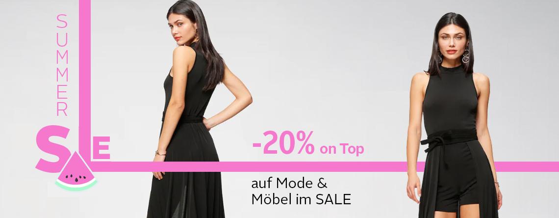 - 20 % on TOP auf Mode und Möbel im Sale
