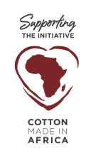 Unterstützt Cotton made in Africa