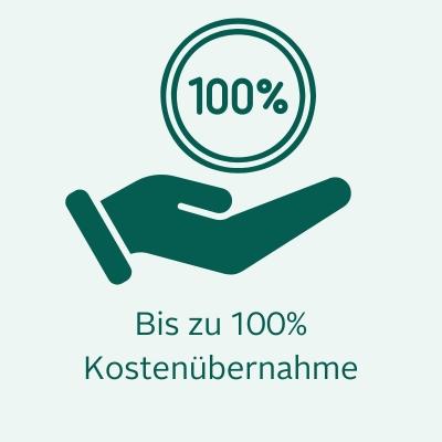 Bis zu 100 % Kostenübernahme