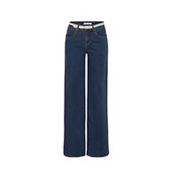 DELMAO Weite Jeans