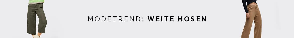 Modetrend: Weite Hosen