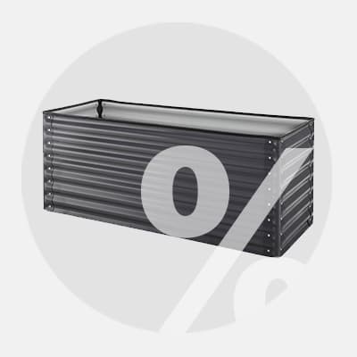 % Gewächshäuser & Beete