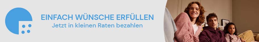 Einfach Wünsche erfüllen mit Flexikonto Teilzahlung