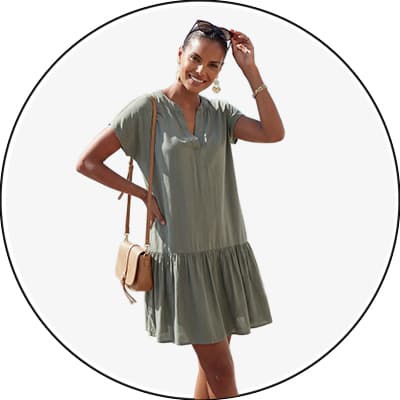 Blusenkleid